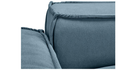 SCHLAFSOFA in Webstoff Petrol  - Petrol/Schwarz, KONVENTIONELL, Kunststoff/Textil (256/83/115cm) - Carryhome