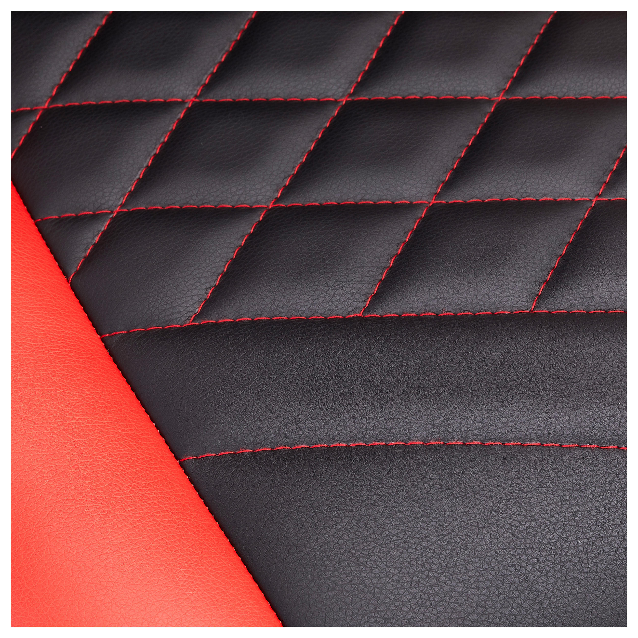 GAMINGSTUHL Rot, Schwarz Kunststoff, Textil   - Rot/Schwarz, Design, Kunststoff/Textil (47,5/99-107/44cm) - Dieter Knoll