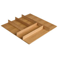 BESTECKEINSATZ - Eichefarben, Basics, Holz (60/4,9/50cm) - Nobilia