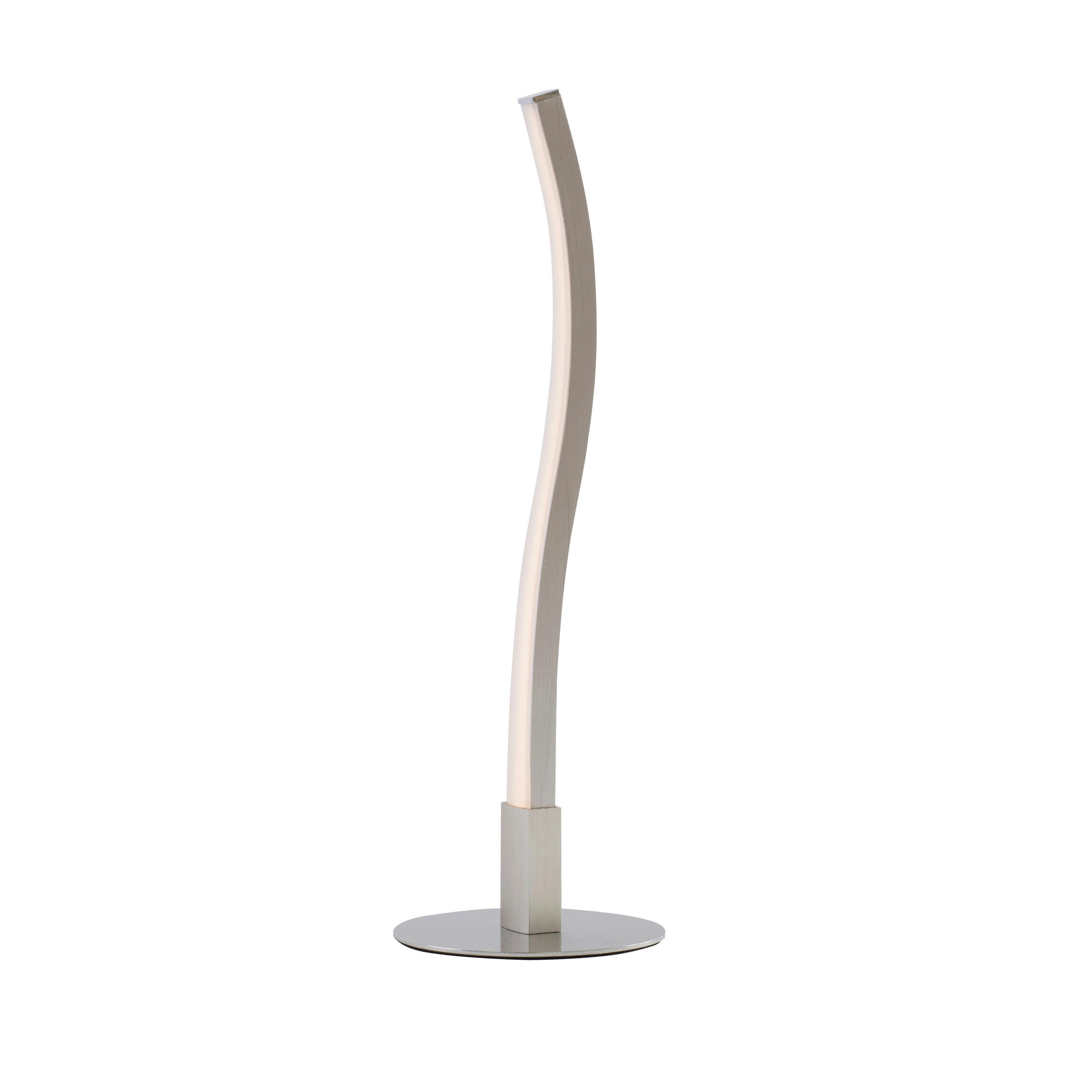 LED BORDSLAMPA - silver, Basics, metall/plast (10/30.5cm)