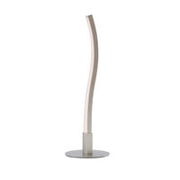 LED-TISCHLEUCHTE 10/30.5 cm   - Silberfarben, Basics, Kunststoff/Metall (10/30.5cm)
