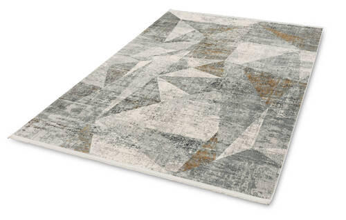 TKANÝ KOBEREC, 200/290 cm, antracitová, krémová - krémová/antracitová, Lifestyle, textil (200/290cm)