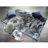FLACHWEBETEPPICH 120/180 cm Blau, Grau - Blau/Grau, Basics, Textil (120/180cm) - Novel