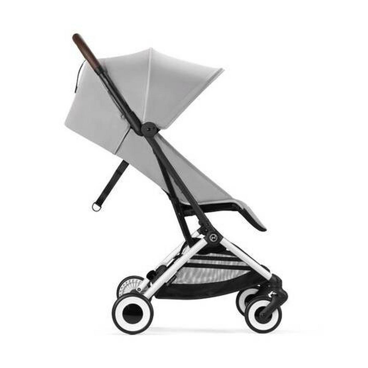 BUGGY Orfeo  - Silberfarben/Hellgrau, Basics, Kunststoff/Textil (77/52/102cm) - cybex GOLD