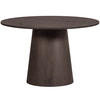 ESSTISCH in Holzwerkstoff 120/120/75 cm  - Dunkelbraun, Design, Holzwerkstoff (120/120/75cm) - Livetastic