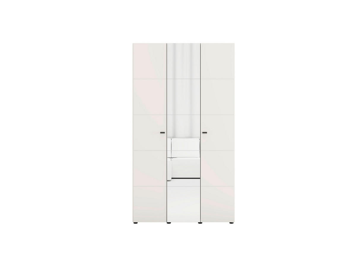 ORMAR ZA ODJEĆU kašmir   - kašmir/crna, Moderno, staklo/drvni materijal (117/52/207,5cm) - Ti'me