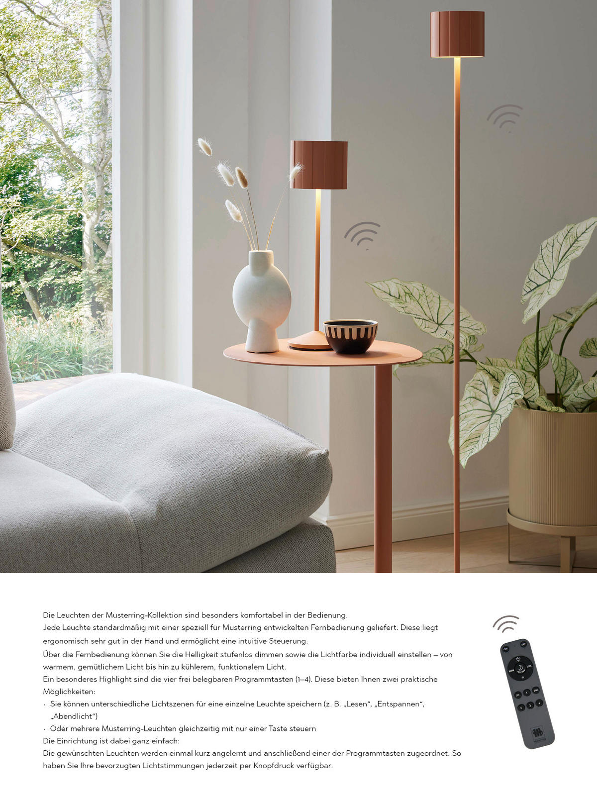 AKKU-STEHLEUCHTE Marisa 19/125 cm  - Grün, MODERN, Metall (19/125cm) - Musterring