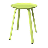 BEISTELLTISCH in Metall 40/40/46 cm  - Hellgelb, Design, Metall (40/40/46cm) - Ambia Garden