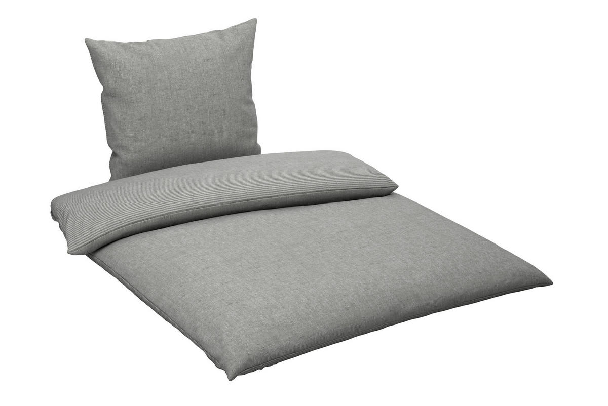 WENDEBETTWÄSCHE Flanell 200/200 cm  - Textil (200/200cm) - Novel