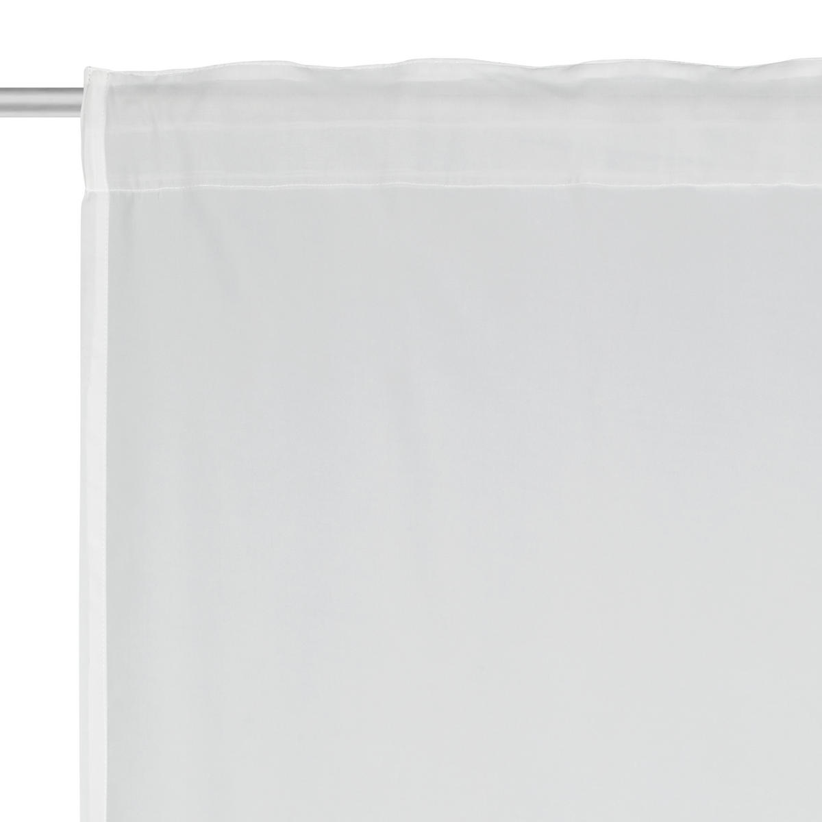 KUSOVÁ ZÁCLONA, 140/245 cm - bílá, Basics, textil (140/245cm) - Esposa