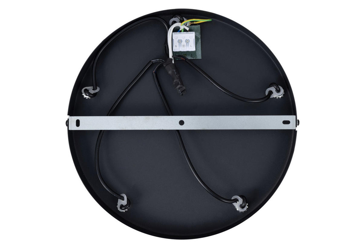 LUSTER  42/120 cm      - crna, Trendi, staklo/metal (42/120cm) - Novel