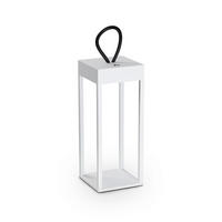 AKKU-TISCHLEUCHTE Ideal Lux Enya Tl Dianco 12/12/30 cm   - Weiß, KONVENTIONELL, Metall (12/12/30cm) - Ideal Lux
