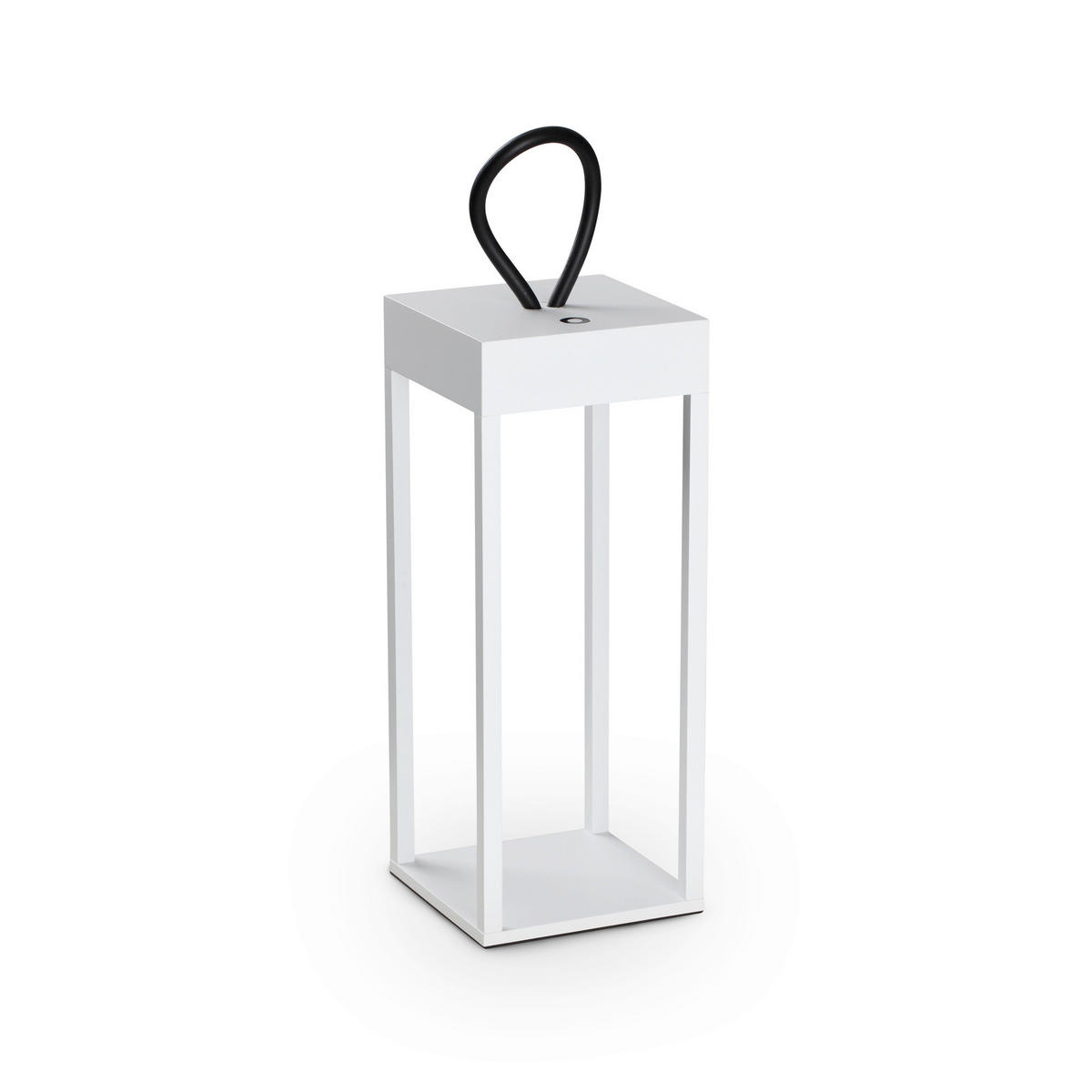 AKKU-TISCHLEUCHTE Ideal Lux Enya Tl Dianco 12/12/30 cm   - Weiß, KONVENTIONELL, Metall (12/12/30cm) - Ideal Lux