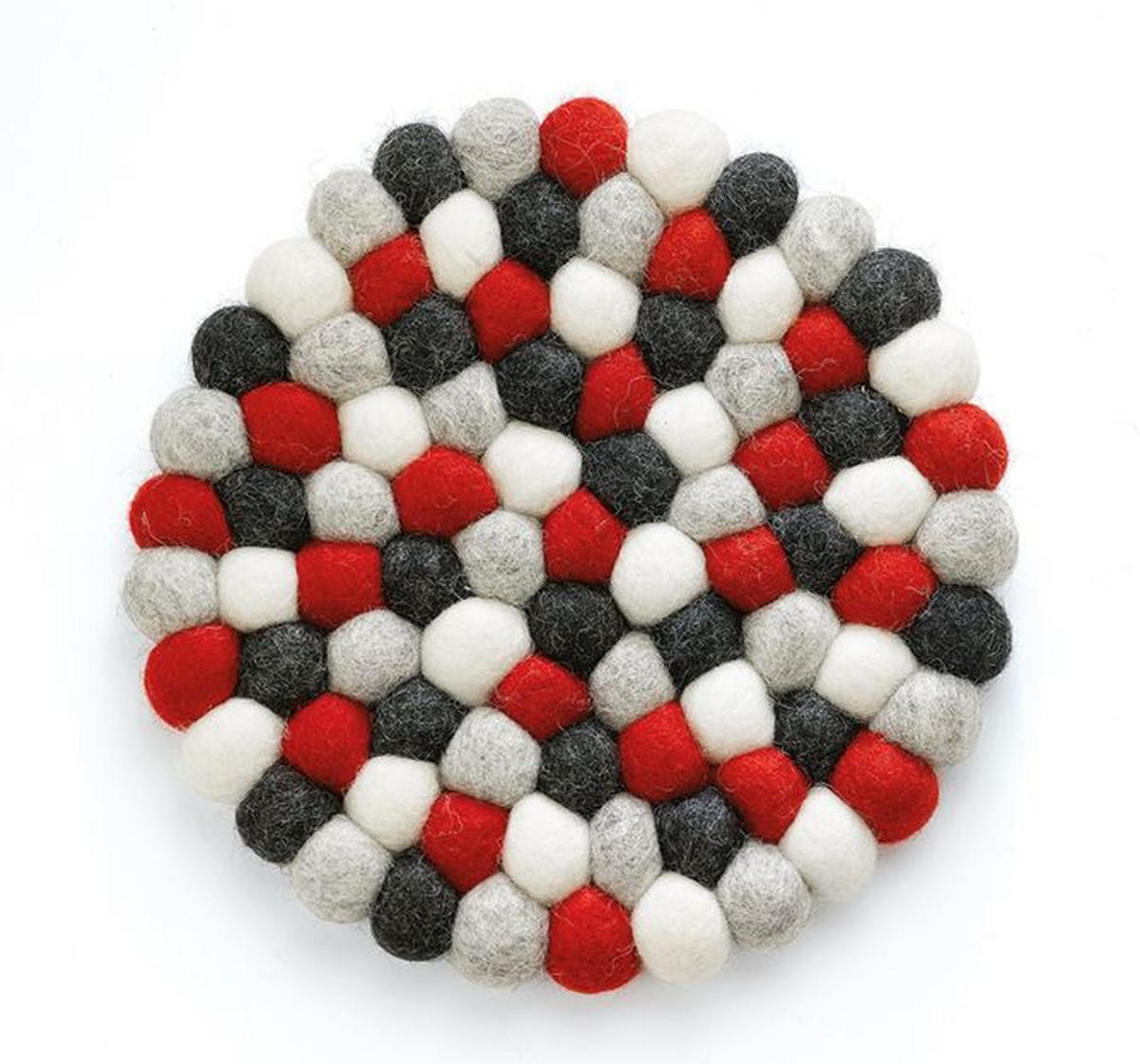 TOPFUNTERSETZER Textil Multicolor 21 cm  - Multicolor, Basics, Textil (21cm) - Cilio