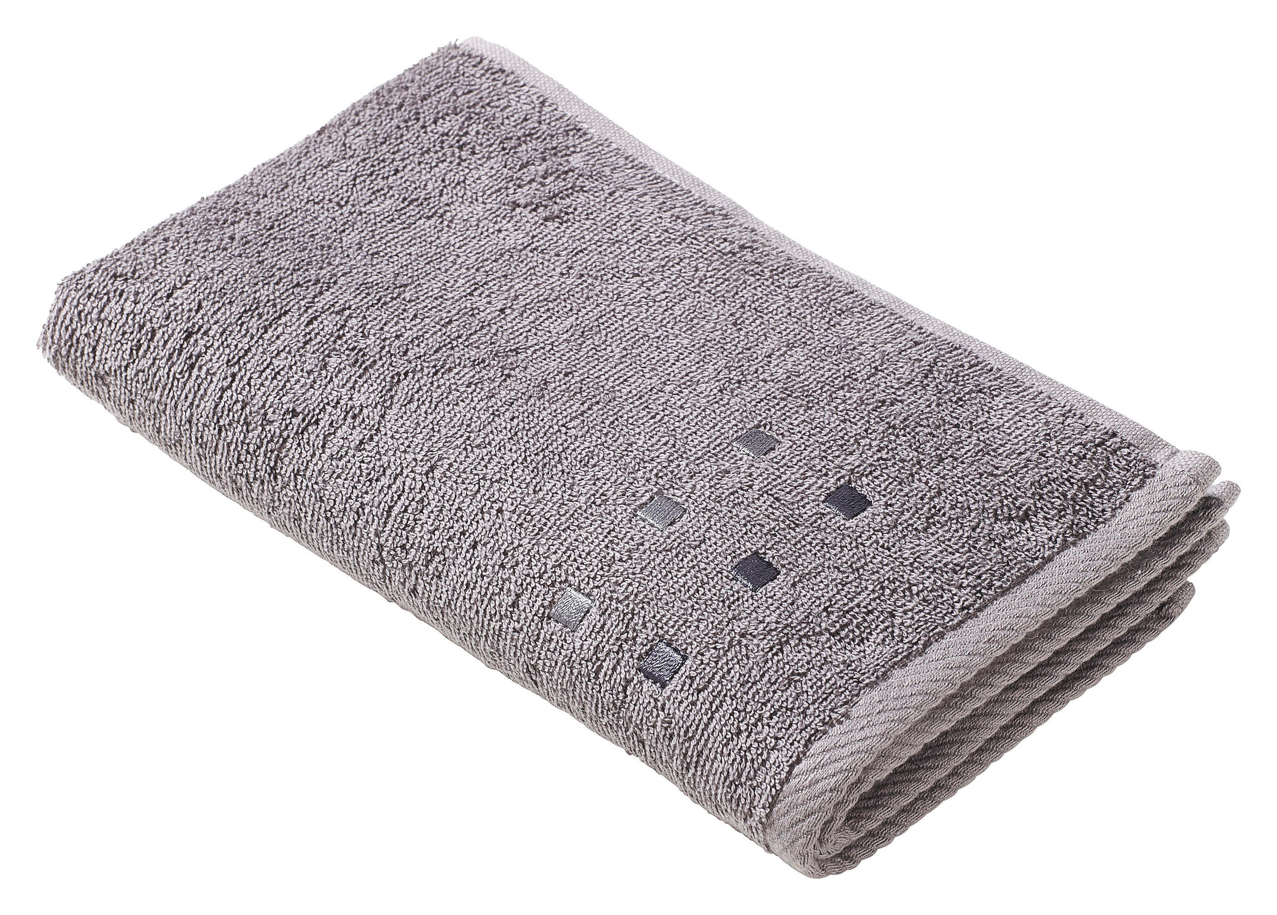 Gästetuch 4er-Set Quattro - Silberfarben, Basics, Textil (30/50cm) - Esposa