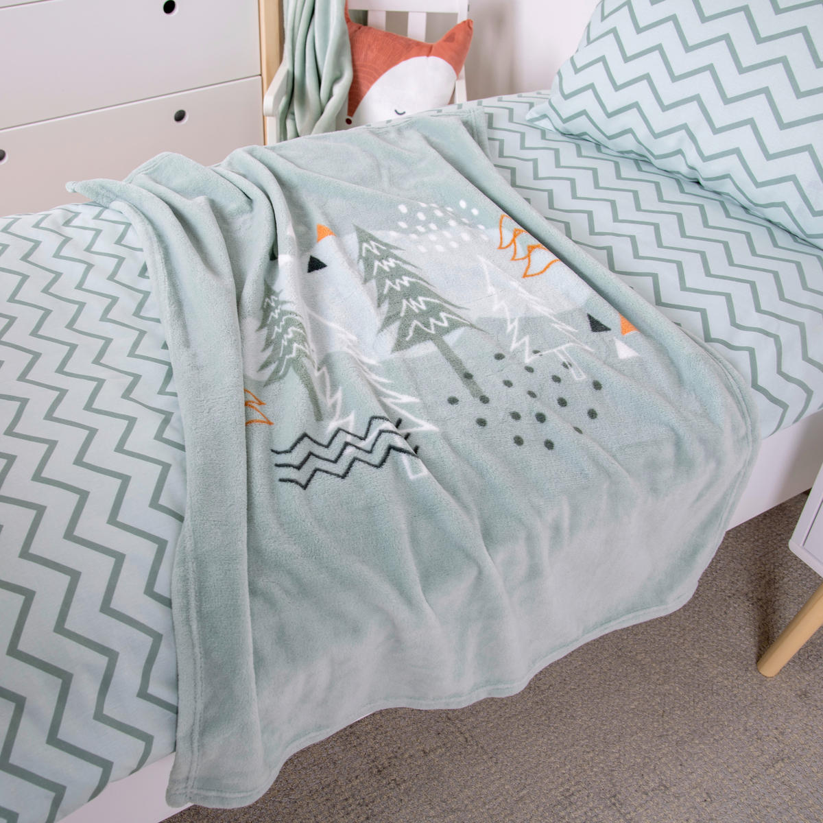 BABYDECKE 75/100 cm  - Multicolor/Weiß, Basics, Textil (75/100cm) - Herding