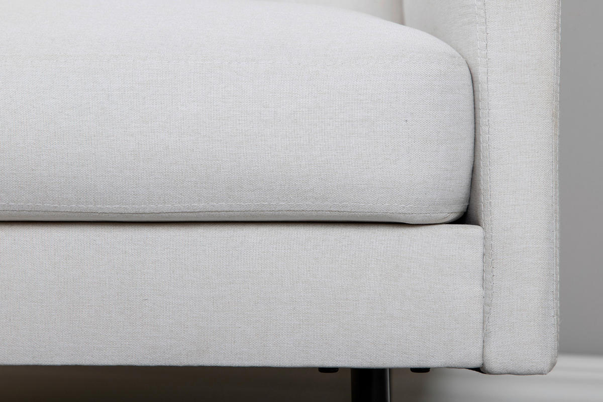 SESSEL in Schwarz, Beige  - Beige/Schwarz, Design, Kunststoff/Textil (95/80/84cm) - Livetastic