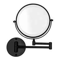 SCHMINKSPIEGEL 23,5/31,5/3,5 cm  - Schwarz, Basics, Glas/Metall (23,5/31,5/3,5cm) - Sadena