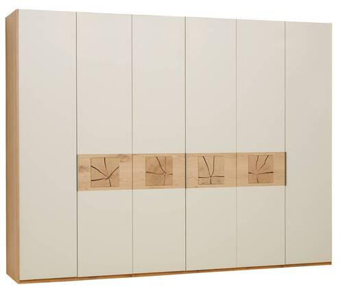 DREHTÜRENSCHRANK in Eichefarben, Sandfarben - Sandfarben/Eichefarben, KONVENTIONELL, Holz/Holzwerkstoff (299,2/229,4/59,5cm) - Dieter Knoll