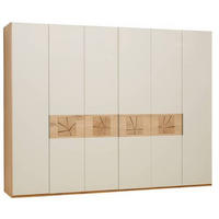 DREHTÜRENSCHRANK 299,2/229,4/59,5 cm 6-türig Eichefarben, Sandfarben  - Sandfarben/Eichefarben, KONVENTIONELL, Holz/Holzwerkstoff (299,2/229,4/59,5cm) - Dieter Knoll