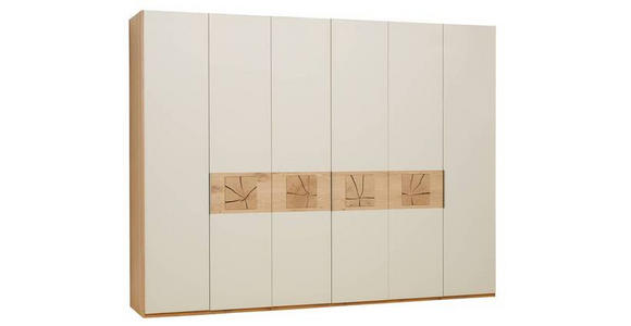 DREHTÜRENSCHRANK  in Sandfarben, Eichefarben  - Sandfarben/Eichefarben, KONVENTIONELL, Holz/Holzwerkstoff (299,2/229,4/59,5cm) - Dieter Knoll