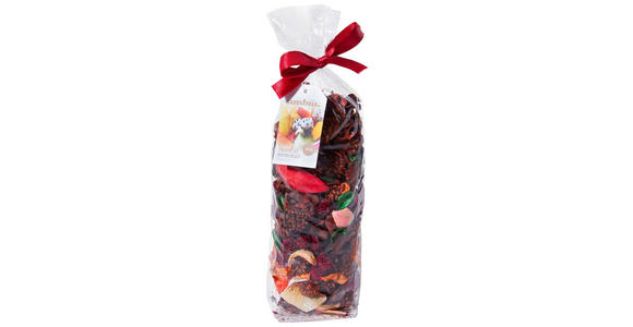 POTPOURRI Passionsfrucht   - Bordeaux/Gelb, Basics, Naturmaterialien (7,5/27/5cm) - Ambia Home