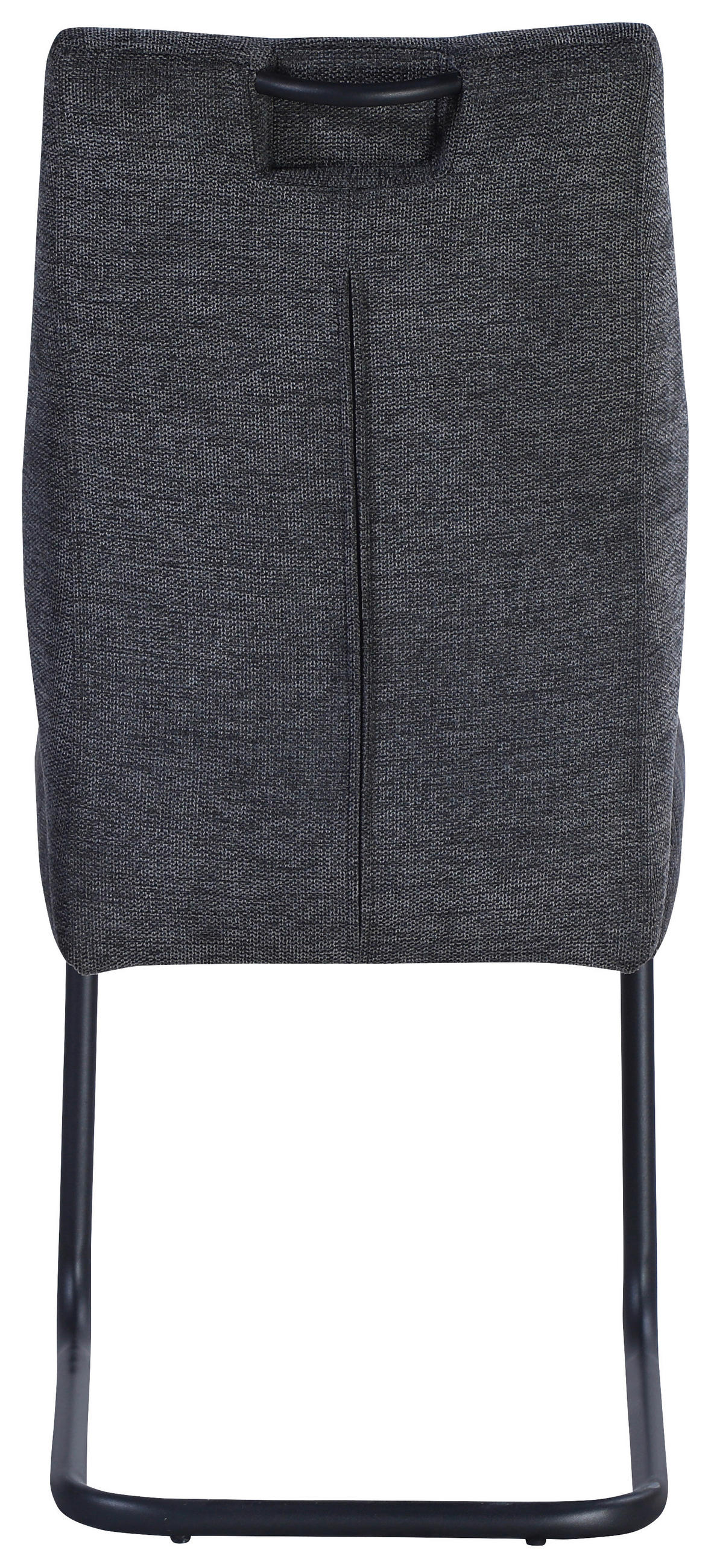 NIHAJNI STOL, kovina, tekstil siva  - siva/črna, Design, kovina/tekstil (44/97/60cm) - Hom`in