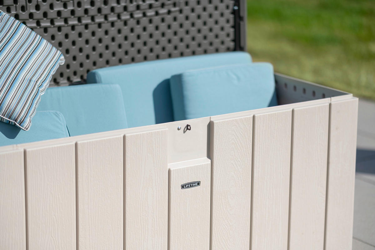 KISSENBOX 151/69/72 cm  - Grau, Basics, Kunststoff (151/69/72cm)