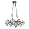 KRONLEUCHTER Alora 29,5/76,2 cm   - Bronzefarben, KONVENTIONELL, Glas/Metall (29,5/76,2cm) - Elstead Lighting