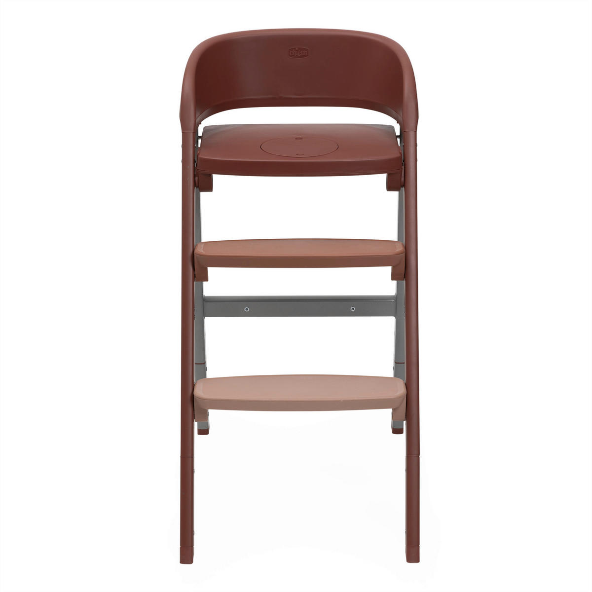 HOCHSTUHL CRESCENDO UP  - Rotbraun, Basics, Kunststoff/Metall (45/85/102/65cm) - Chicco