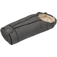 FUßSACK  - Dunkelgrau, Basics, Textil (45/103cm) - Naturkind