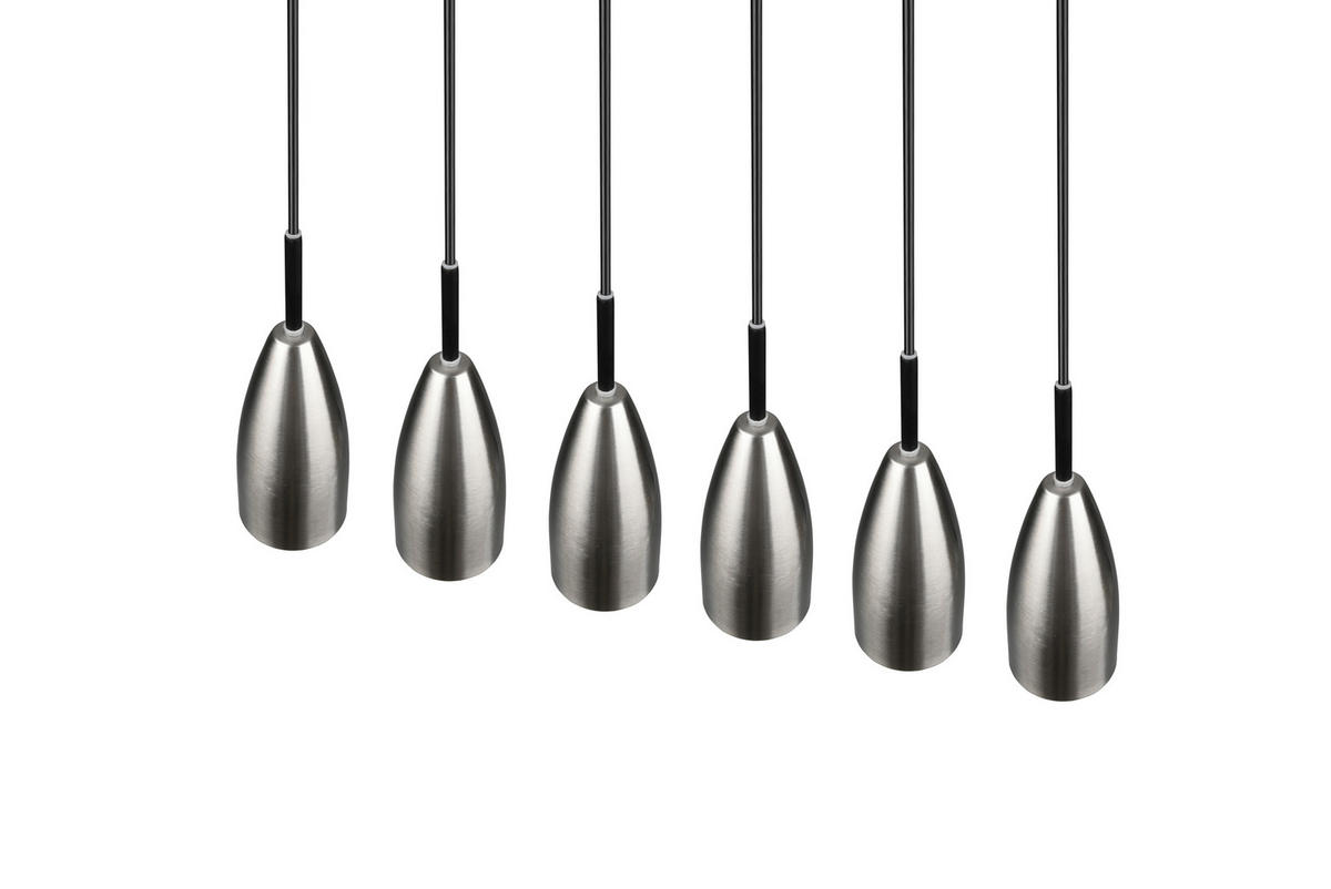 LUSTER   90/150/9 cm     - boja nikla, Trendi, metal (90/150/9cm)