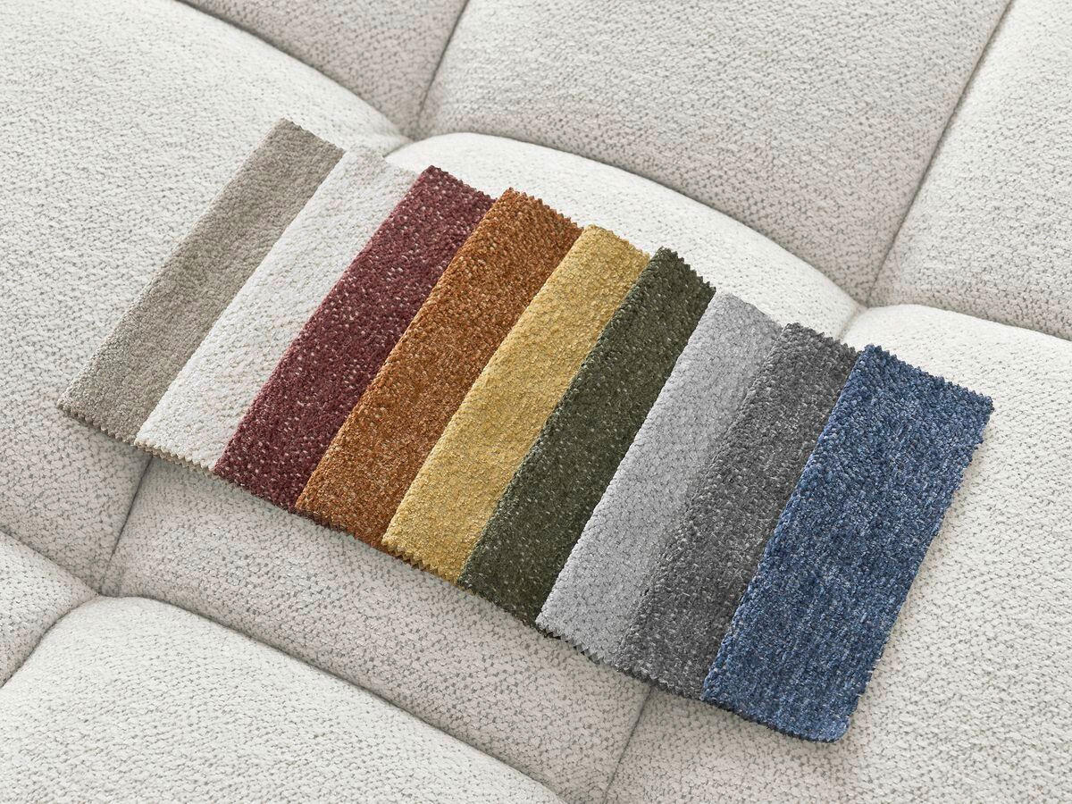 SCHLAFSOFA EVEREST  mit Armteil links, Armteil rechts Flachgewebe Weiß  - Schwarz/Weiß, MODERN, Kunststoff/Textil (278/115/90cm) - Livetastic