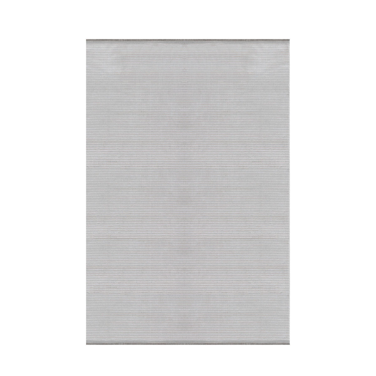 FLACHWEBETEPPICH 80/150 cm Style Silberfarben  - Silberfarben, Basics, Textil (80/150cm) - Novel