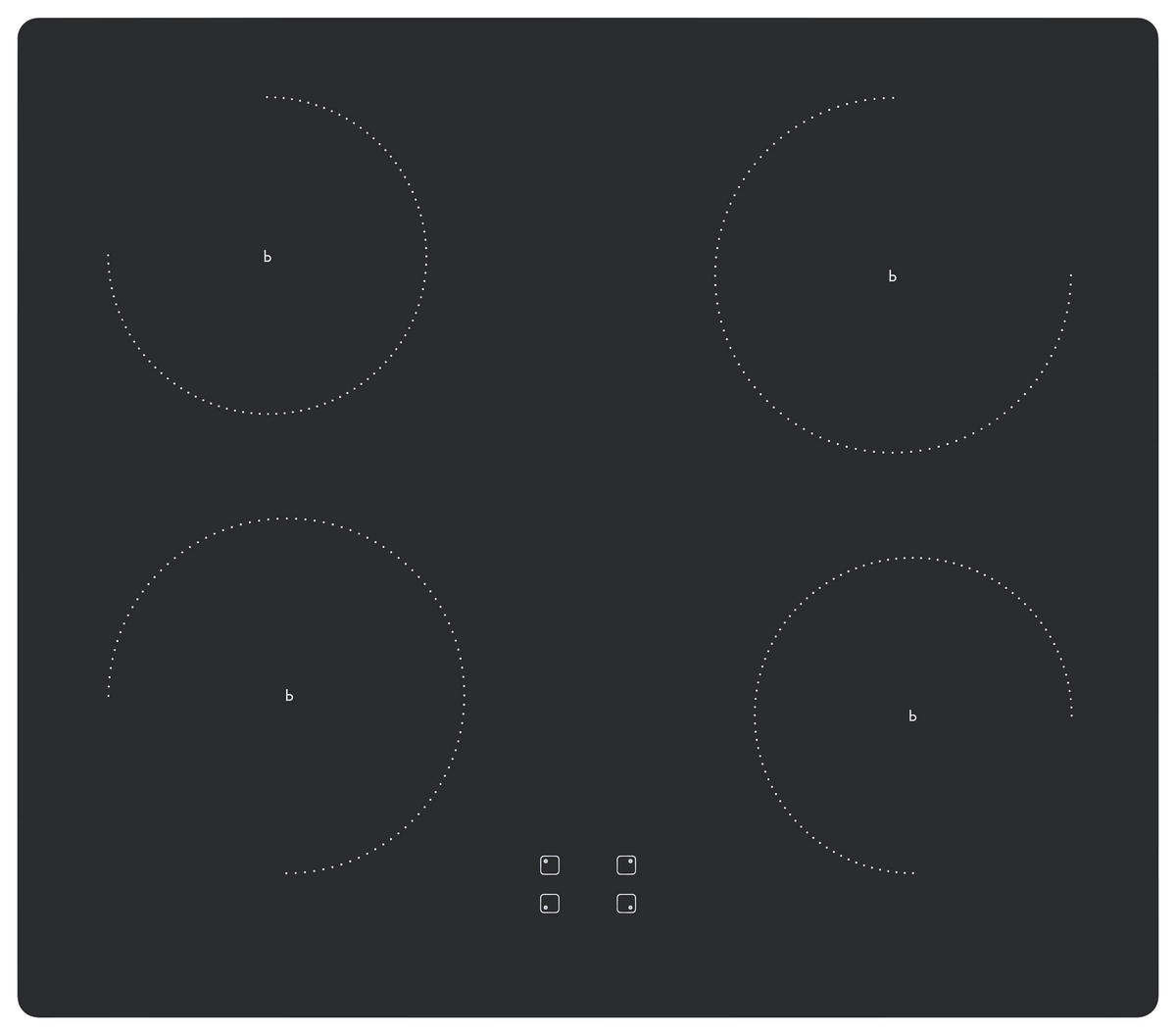 KÜCHENBLOCK 280 cm   in Weiß, Eichefarben  - Eichefarben/Schwarz, Design, Holzwerkstoff/Kunststoff (280cm) - MID.YOU