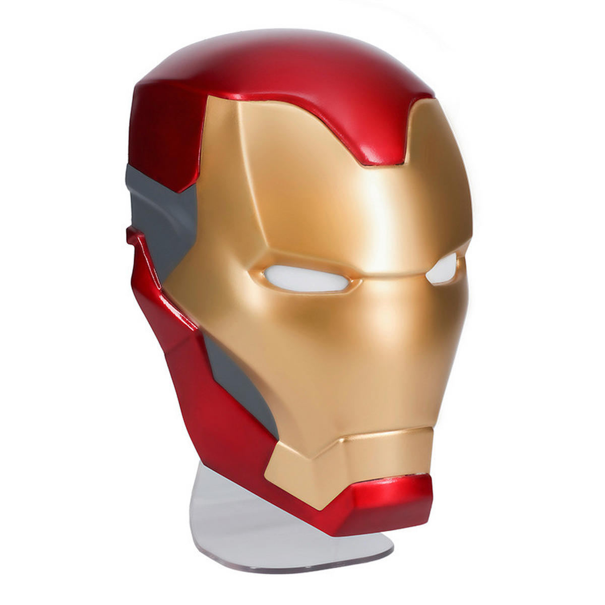LED-DEKOLEUCHTE 14/22.1/13.5 cm   - Rot/Goldfarben, Basics, Kunststoff (14/22.1/13.5cm) - Marvel