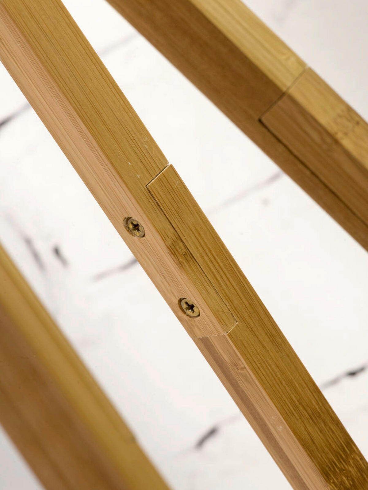 STEHLEUCHTE Skandinavisch 60/60/160 cm  - Dunkelgrau/Naturfarben, Trend (60/60/160cm) - Good & Mojo