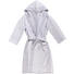 BADEMANTEL Grau, Silberfarben - Silberfarben/Grau, Basics, Textil (M) - CAWOE