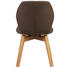 STUHL in Holz, Textil Braun, Eichefarben - Eichefarben/Braun, Design, Holz/Textil (47/87/58cm) - Lomoco STUHL in Holz, Textil Braun, Eichefarben - Eichefarben/Braun, Design, Holz/Textil (47/87/58cm) - Lomoco