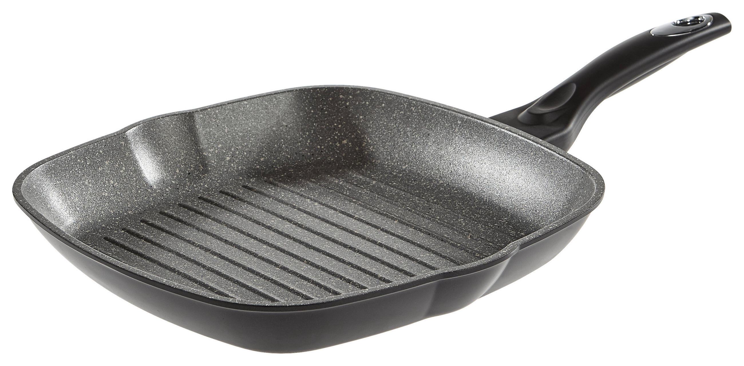 GRILLPFANNE PTFE-Antihaftbeschichtung  - Grau, Basics, Metall (28/28cm) - Schulte Ufer