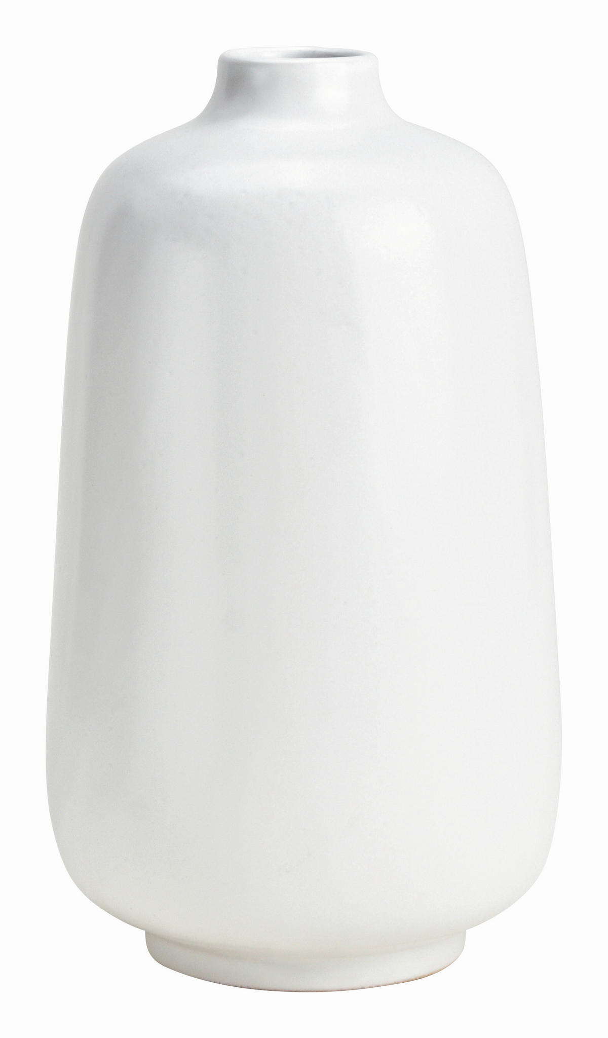 VASE 22 cm  - Weiß, Basics, Keramik (11/22/11cm)