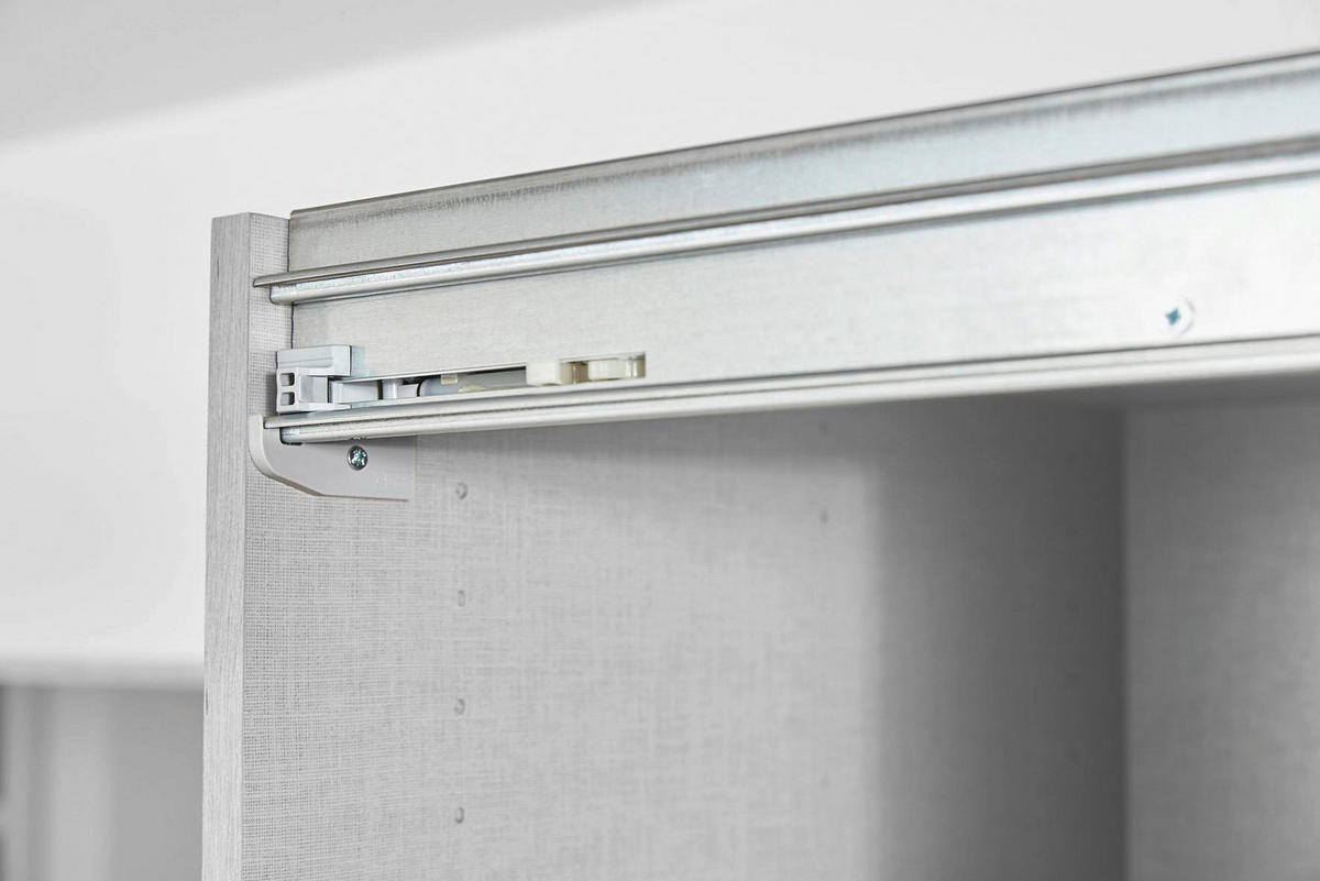 USPORIVAČ ZA KLIZNA VRATA srebrna  metal, plastika  - srebrna, metal/plastika - Carryhome