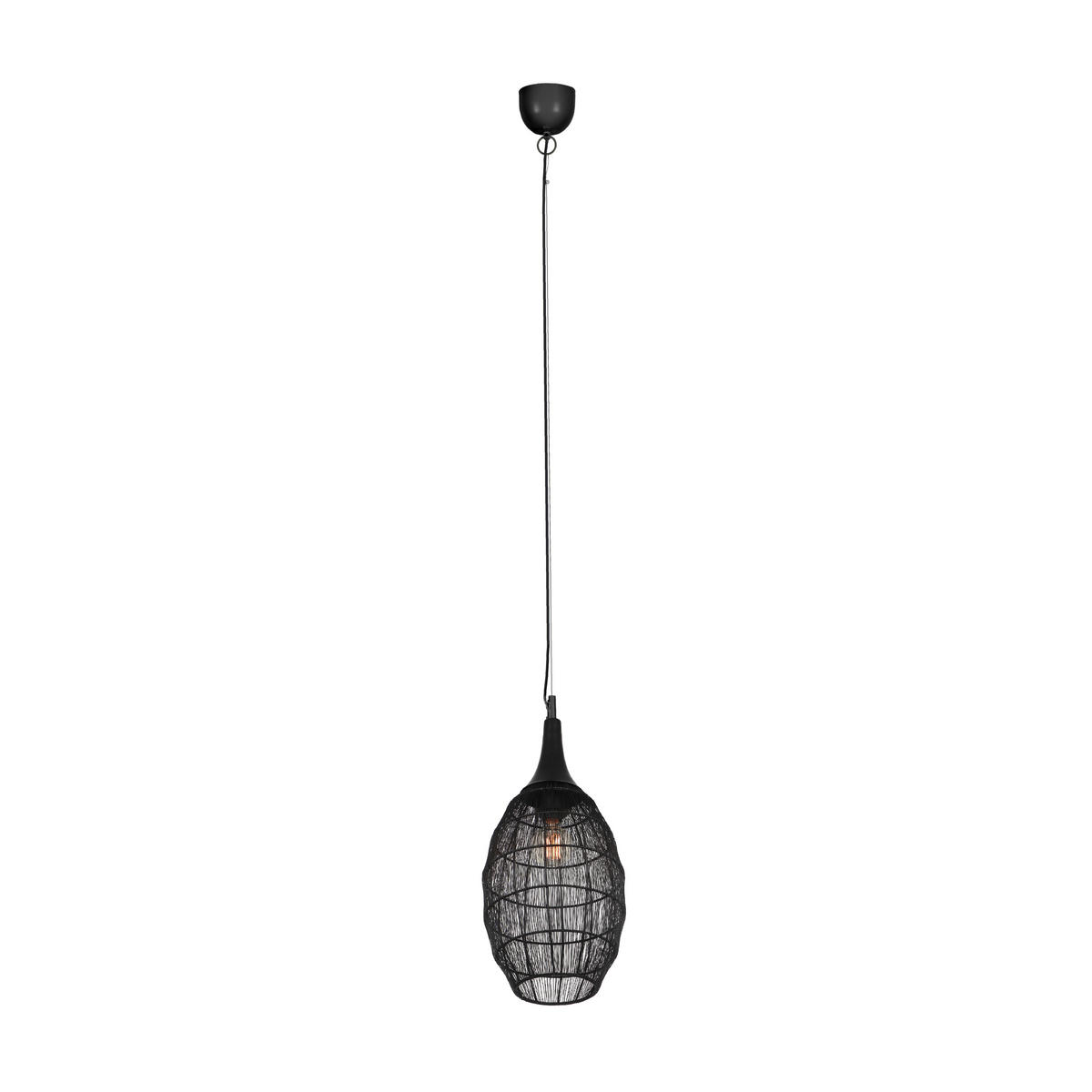 HÄNGELEUCHTE 26/150 cm  - Schwarz, Design, Metall (26/150cm) - Trio Leuchten