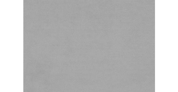 BIGSOFA Flachgewebe Hellgrau  - Hellgrau/Schwarz, MODERN, Kunststoff/Textil (290/96/113cm) - Cantus