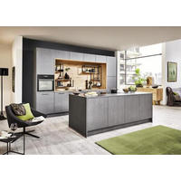 INBYGGNADSKÖK   - grå, Design, trämaterial - Dieter Knoll