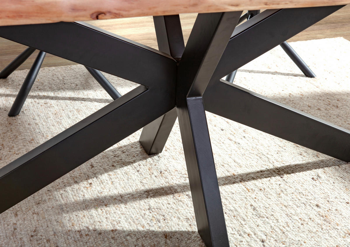 PLOČA STOLA  boja akacije   - boja akacije, Dizajnerski, drvo (220/100/50cm) - Landscape