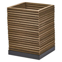 TISCHLEUCHTE 20/20/27 cm  - Natur, Karton/Metall (20/20/27cm) - Osram
