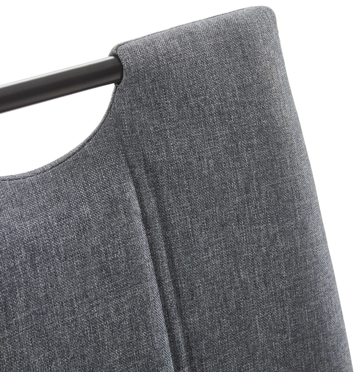SCAUN in textil antracit, negru  - antracit/negru, Konventionell, metal/textil (41,5/96,5/52,5cm) - P & B