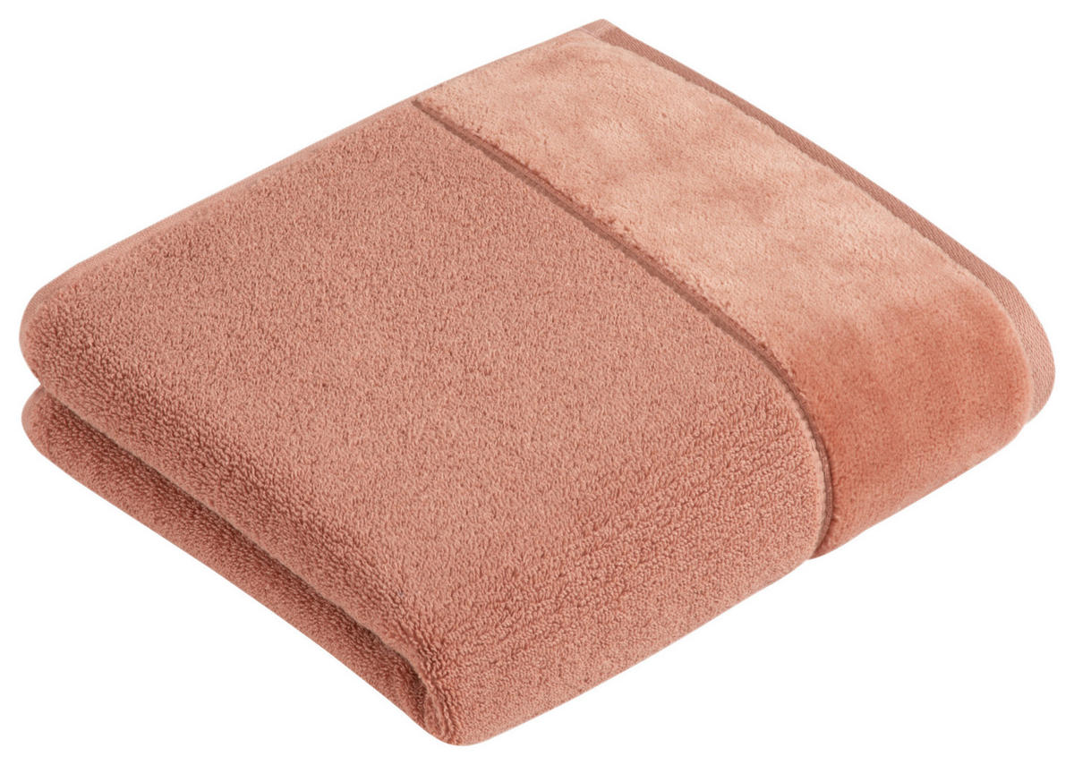 HANDTUCH 110/60 cm Pure NOS Vossen Wäsche Braun  - Braun, Basics, Textil (110/60cm) - Vossen