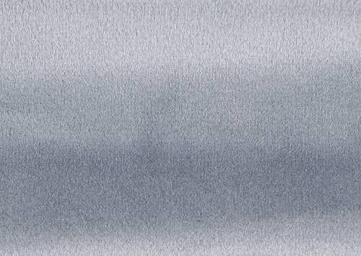 ECKSOFA in Flachgewebe Hellgrau  - Hellgrau/Schwarz, Design, Textil/Metall (301/191cm) - Moderano